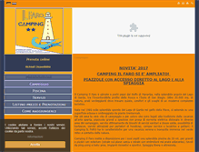 Tablet Screenshot of campingilfaro.com